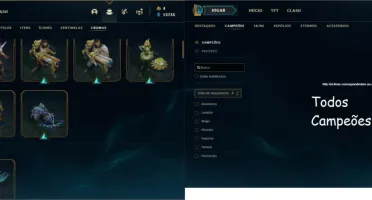 Conta League of Legends 100% Segura