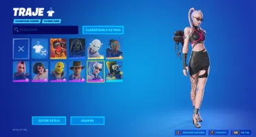 Conta fortnite skins tops