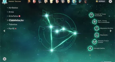 AR 53 HU TAO, KLEE, VENTI, ZHONGLI, MONA, JEAN + 2 ARMAS T5