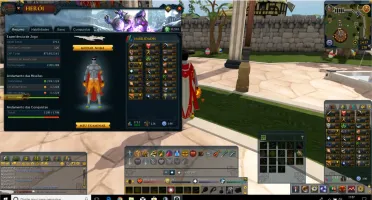 ACC RUNESCAPE MAXED (EX COMP CAPE) + 109 INVENÇÃO