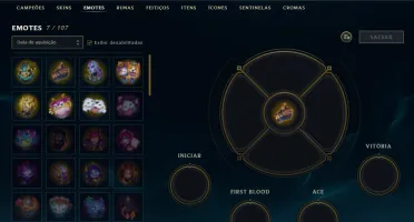 Conta PLATINA 4 | 70% Win - Lol (League Of Legends) Elomoon