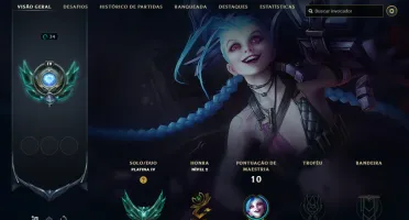 Conta PLATINA 4 | 70% Win - Lol (League Of Legends) Elomoon