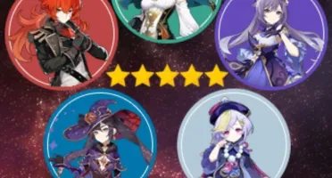 GENSHIN IMPACT REROLL DILUC, KEQING, JEAN, QIQI, MONA