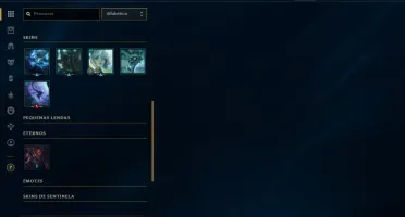 Conta LOL Smurf Unranked Diamond Season 9 147 Skins