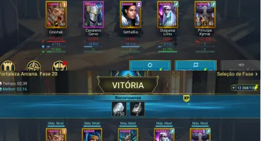 Raid Shadow Legends Conta Com 64 Campeão No 60 Top A Conta