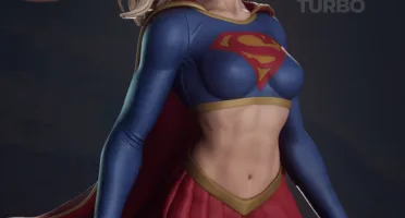 Supergirl 3D - Arquivo .Stl Para Impressão 3D