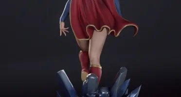 Supergirl 3D - Arquivo .Stl Para Impressão 3D