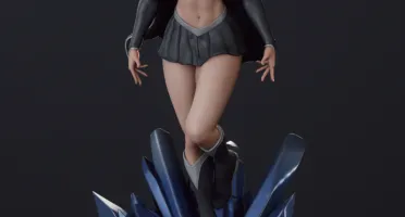 Supergirl 3D - Arquivo .Stl Para Impressão 3D