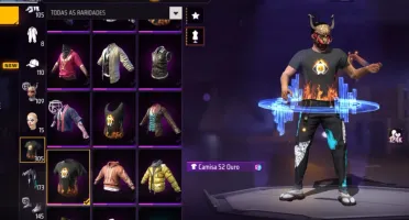 💎 CONTA LENDÁRIA S1+S2 | Bushido 740K + Camisa S2 Ouro 124K