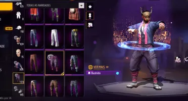 💎 CONTA LENDÁRIA S1+S2 | Bushido 740K + Camisa S2 Ouro 124K