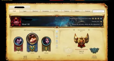 CONTA 30 OURO 4 2016 COM BORDA OURO 27 CHAMPS 14 SKINS