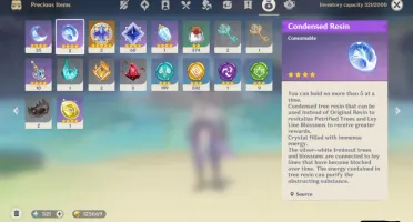 Conta genshin impact 6 personagens 5 estrelas + xiao/ganyu