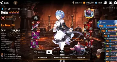 Conta de Epic Seven Top
