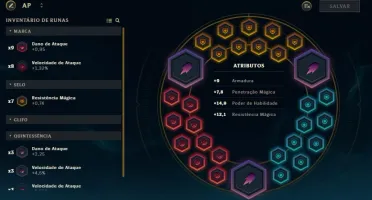 MD10|2 Páginas de Runas|32 Champs