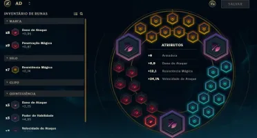 MD10|2 Páginas de Runas|32 Champs