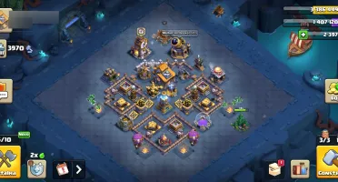 Clash of clans com itens raros de 2013