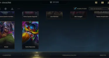 Conta LoL Wild Rift SUP