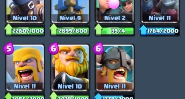 Arena 12 com 31 mil de ouro 14 lendarias 13 nv2