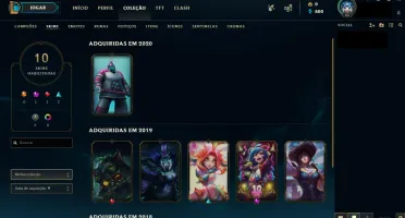 CONTA LOL - PRATA 2 - PROMOÇÃO!