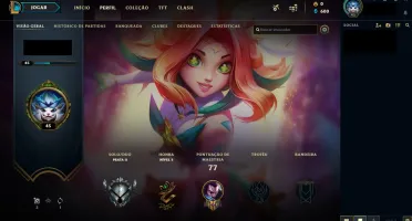 CONTA LOL - PRATA 2 - PROMOÇÃO!