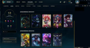 CONTA LOL - PRATA 2 - PROMOÇÃO!