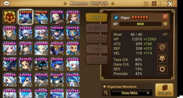 Conta Summoner Wars Giana