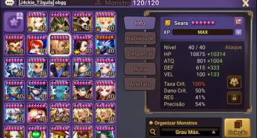 Conta Summoner Wars Giana