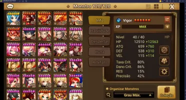 Conta Summoner Wars Giana