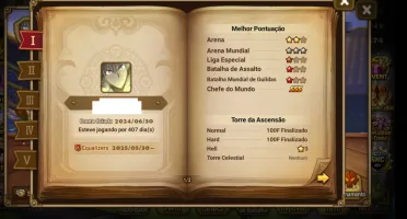 Conta Summoner Wars Giana