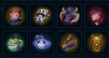 Conta 196 skins, todos campeões, Prata 2 e muito mais