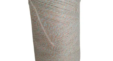 Fio de juta 2005 com Algodão reciclado - verde água