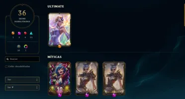 Conta riven valorosa edição de prestigio
