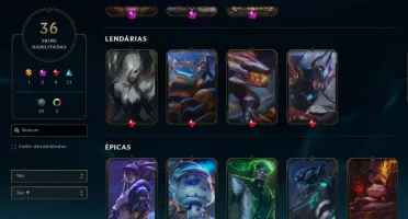 Conta riven valorosa edição de prestigio