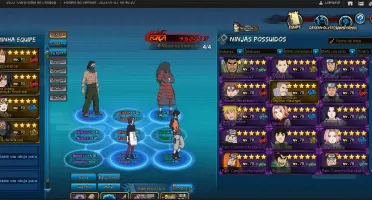 CONTA NARUTO ONLINE LVL 70, S523, 452K