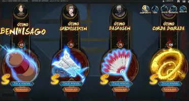 CONTA NARUTO ONLINE LVL 70, S523, 452K