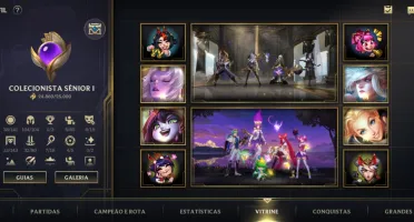 • Conta 125 Skins | Ex Challenger | Todos os Heróis