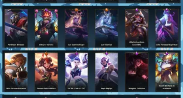 • Conta 125 Skins | Ex Challenger | Todos os Heróis