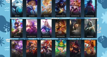 • Conta 125 Skins | Ex Challenger | Todos os Heróis