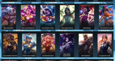 • Conta 125 Skins | Ex Challenger | Todos os Heróis