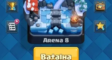 Clash Royale nv 9 com lendária
