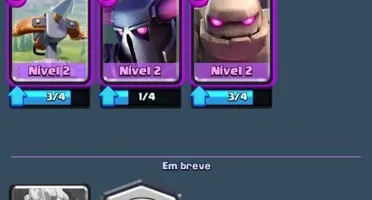 Clash Royale nv 9 com lendária