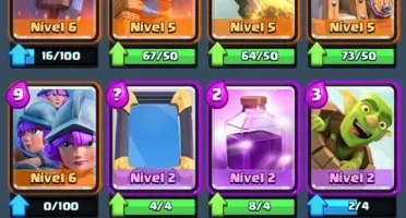 Clash Royale nv 9 com lendária