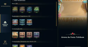 Conta de 2012 Ex Grão Mestre lvl 469 com 220 skin