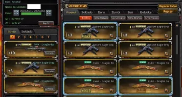 Conta Crossfire 22 Vips