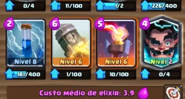CLASH ROYALE 3 LENDÁRIAS LVL 9 MELHOR PREÇO