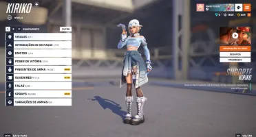 Conta Overwatch 2 PC com pacote le serafinn completo