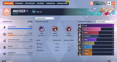 Conta Overwatch 2 PC com pacote le serafinn completo