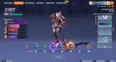 Conta Overwatch 2 PC com pacote le serafinn completo