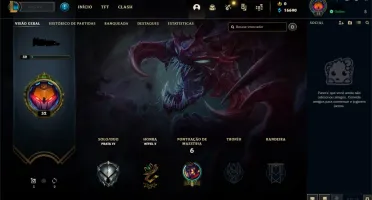 Conta LoL, Prata 4, Baratinha, Sem email confirmado