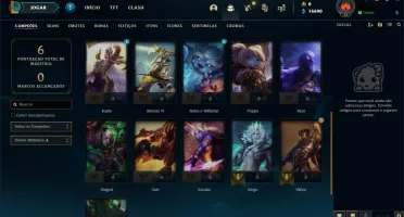 Conta LoL, Prata 4, Baratinha, Sem email confirmado